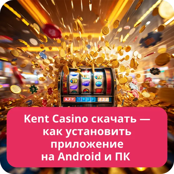 Kent Casino скачать — как установить приложение на Android и ПК